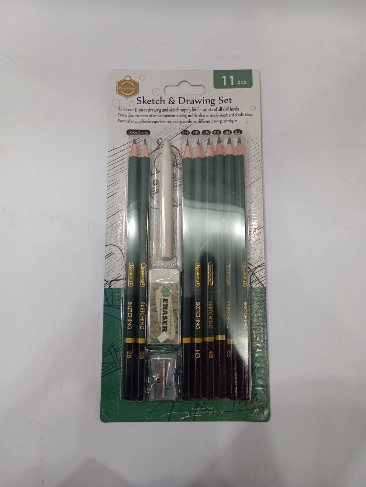 Sketch & Drawing Set 11 pieces