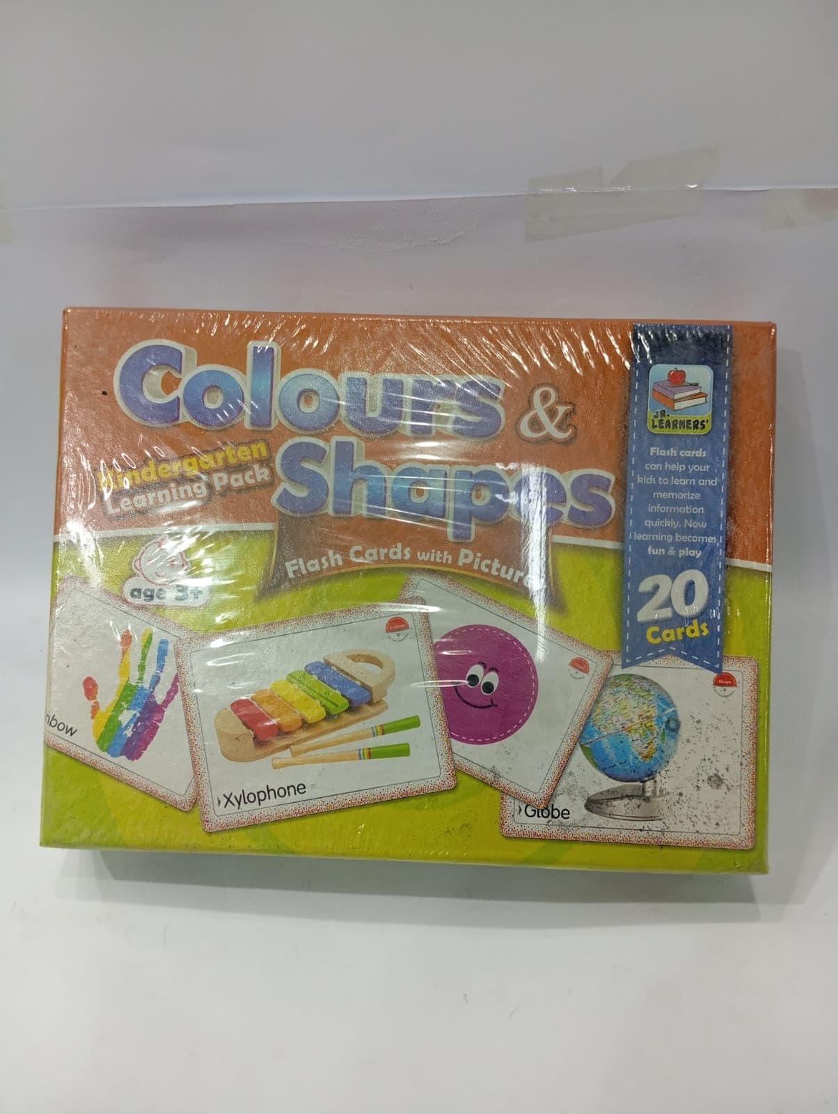 Colour and shapes Flash 20 cards