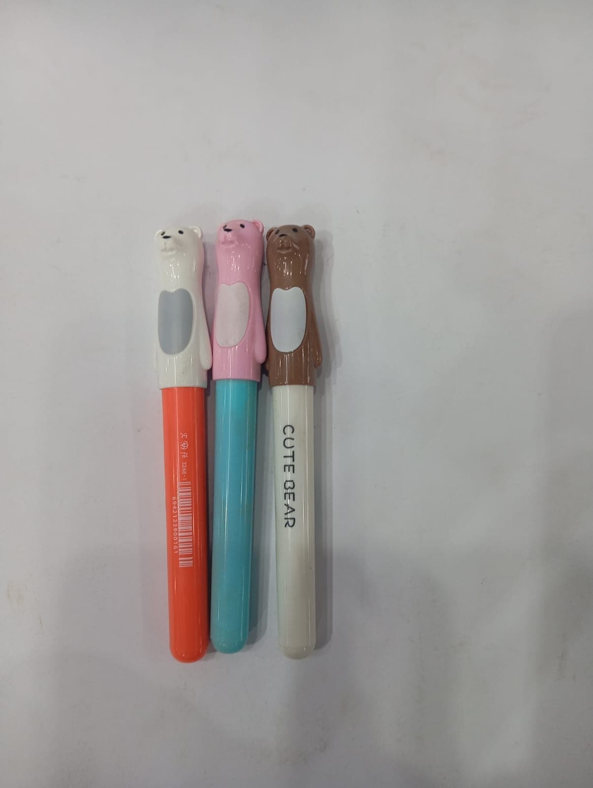 cute bear ink pen