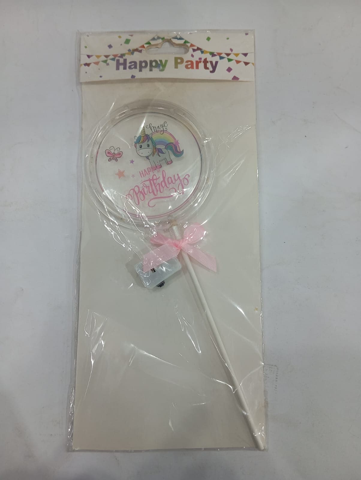 Birthday cake topper