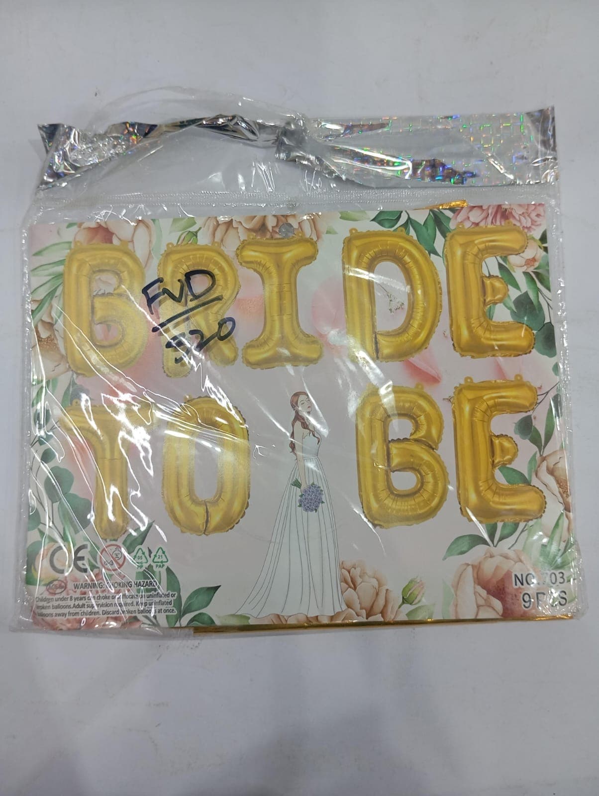 Bride to be balloon